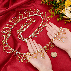 Brass Rhinestone Cup Chains&nbsp;AJEW-WH0239-87