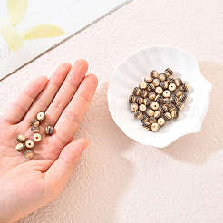 50Pcs Transparent Stripe Resin Beads&nbsp;RESI-YW0001-02A