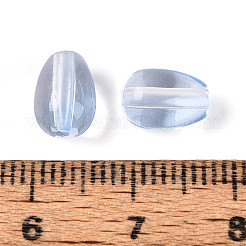 Baking Paint Transparent Glass Beads&nbsp;DGLA-N014-10G