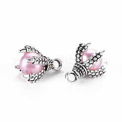 Tibetan Style Alloy Charms&nbsp;PALLOY-S120-249D-RS