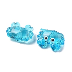Transparent Glass Enamel Beads&nbsp;LAMP-V001-08C