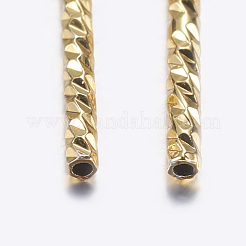 Brass Tube Beads&nbsp;X-KK-K197-B-35G