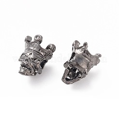 Tibetan Style Alloy Beads&nbsp;X1-PALLOY-F257-04B