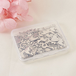 304 Stainless Steel Pendants&nbsp;STAS-TA0002-12P