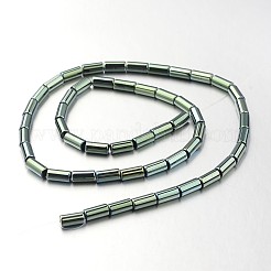 Electroplate Non-magnetic Synthetic Hematite Bead Strands&nbsp;G-F300-37C-07