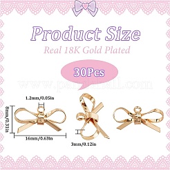 30Pcs Brass Pendants&nbsp;KK-SC0005-48