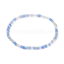 Grass Round Beaded Stretch Bracelet for Women&nbsp;BJEW-JB09701