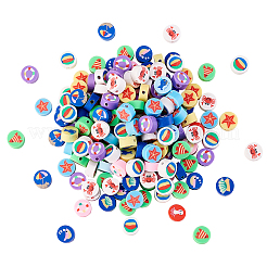 200Pcs Handmade Polymer Clay Beads&nbsp;CLAY-CJ0001-52