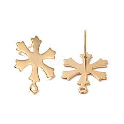 201 Stainless Steel Stud Earring Findings&nbsp;STAS-K241-15G