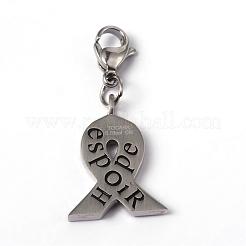 316 Surgical Stainless Steel Enamel Pendants&nbsp;STAS-L184-050