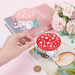 2Pcs 2 Colors Resin Earring Display Stands&nbsp;EDIS-CP0001-01