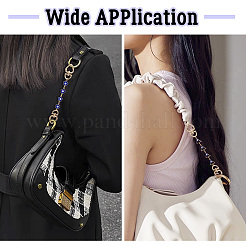 5Pcs 5 Styles Evil Eye Alloy Link Chains Bag Extender Chains&nbsp;AJEW-TAC00036