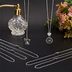 20Pcs 304 Stainless Steel Cable Chains Necklaces Set for Men Women&nbsp;NJEW-NB0001-10