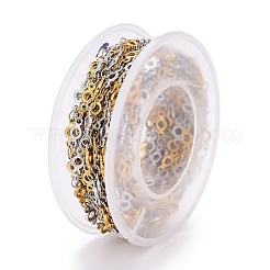 304 Stainless Steel Round Ring Link Chains&nbsp;CHS-M003-07
