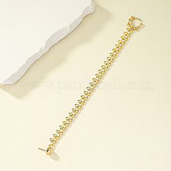 Alloy Clip on Nose Rings with Heart Tassel Chain to Stud Earrings&nbsp;FS-WGA1598-01