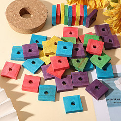 140Pcs Wood European Beads&nbsp;WOOD-CA0001-85