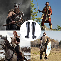 Imitation Leather Boot Cover&nbsp;AJEW-WH20003-14B