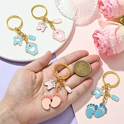 Alloy Enamel Keychain&nbsp;KEYC-YW00023-01
