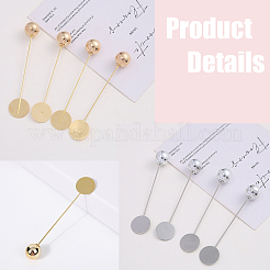 40Pcs 2 Colors Zinc Alloy Lapel Pins&nbsp;FIND-SC0017-18A