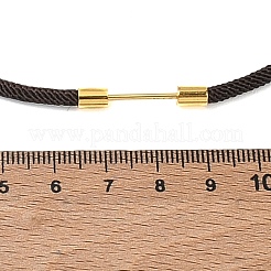 Adjustable Nylon Cord Necklace Making&nbsp;KK-CBACFA2-02G-30