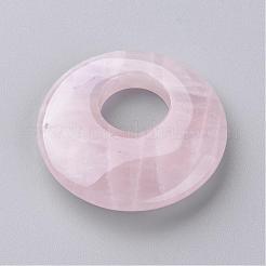 Natural Rose Quartz Pendants&nbsp;G-S214-19