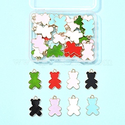 36Pcs Alloy Enamel Pendants&nbsp;ENAM-FS0002-88G