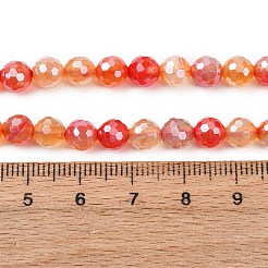 Natural Banded Agate Beads Strands&nbsp;G-B191-A01-6mm