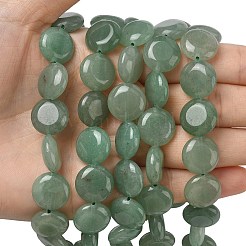 Natural Green Aventurine Beads Strands&nbsp;G-L648-B24-15mm-01