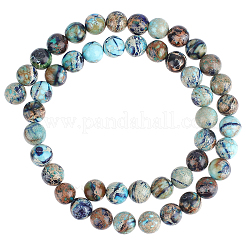 1 Strand Natural Imperial Jasper Bead Strands&nbsp;G-PA0002-62
