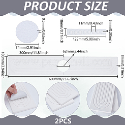 Diatomaceous Earth Bathroom Faucet Mat&nbsp;FIND-WH0139-816B
