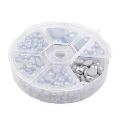 1Box ABS Plastic Imitation Pearl Dome Cabochons&nbsp;SACR-JP0001-41