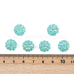 AB-Color Resin Rhinestone Beads&nbsp;RESI-S315-10x12-14