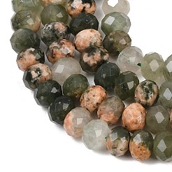 Natural Green Opal Beads Strands&nbsp;G-C259-A51-5x8mm