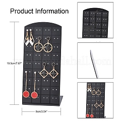 Organic Glass Earring Stands Displays&nbsp;X-EDIS-E003-2
