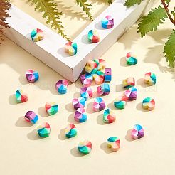 200Pcs 2 Colors Handmade Polymer Clay Beads&nbsp;CLAY-SZ0001-07