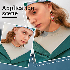 40Pcs 2 Colors Brass Clip-on Earring Converters Findings&nbsp;KK-SC0004-18
