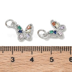 SHEGRACE Brass Pave Clear Cubic Zirconia Pendants&nbsp;XGRQ3Q921-628P-A
