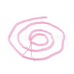 Cubic Zirconia Beads Strands&nbsp;G-F596-48G-2mm