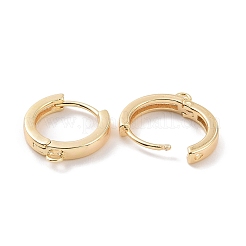 Brass Hoop Earring Findings&nbsp;X-KK-A168-25G