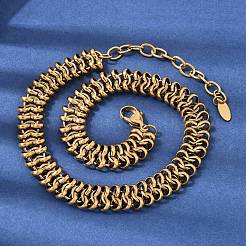 316L Surgical Stainless Steel Link Chain Choker Necklaces&nbsp;SA-CBAB122-03G