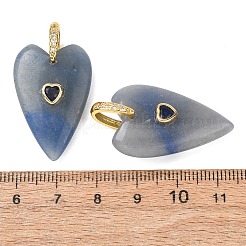 Natural Blue Aventurine Pendants&nbsp;GG-CBA51ED-03G-06