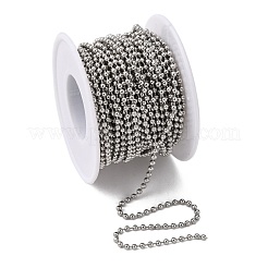 Tarnish Resistant 304 Stainless Steel Ball Chains&nbsp;CHS-A002B-2.4mm