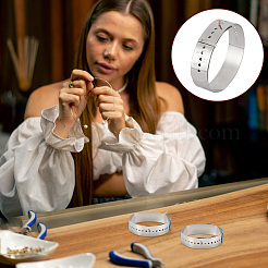 Carbon Steel Bangle Measure Tools&nbsp;AJEW-WH0479-33P