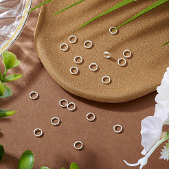 925 Sterling Silver Split Jump Rings&nbsp;STER-TA0001-48D