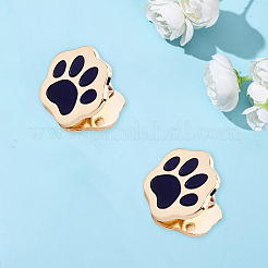 2Pcs Spray Painted Zinc Alloy Clips&nbsp;AJEW-CP0009-12