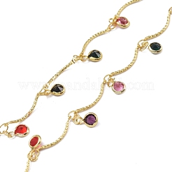 Handmade Brass Bar Link Chains&nbsp;CHC-I006-11B-G