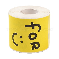 200Pcs Thank You Theme Stickers Roll&nbsp;DIY-M070-01B