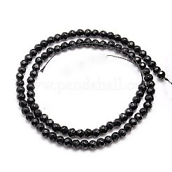 Natural Obsidian Beads Strands&nbsp;G-G545-25