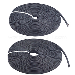 20M 2 Styles Flexible PE Cable Wrap Cord Protector&nbsp;OCOR-CL0001-03