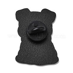 Bulldog with Blanket Enamel Pins&nbsp;LS-JEWB-I055-04EB-04